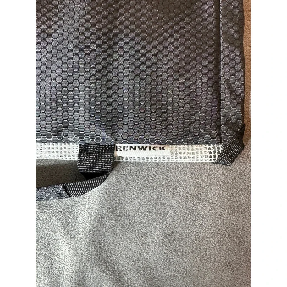 Renwick Pro-Pak Black Garment Folder Travel Organizer Shirt Packing Folder